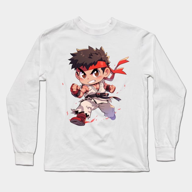 ryu Long Sleeve T-Shirt by skatermoment